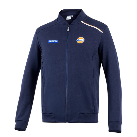 Sweat Zippé Sparco GULF navy 