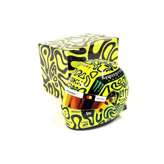 Miniature 1:2 Casque Lando Norris McLaren F1 2025