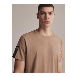 T-shirt homme Dakar DKR LOGO 423 sable