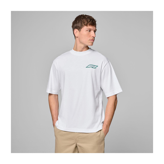 T-Shirt Homme Legacy Graphic blanc Formula 1 2025