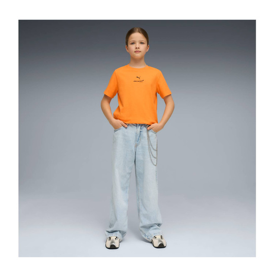 T-shirt enfant Small Logo McLaren F1 2026 orange