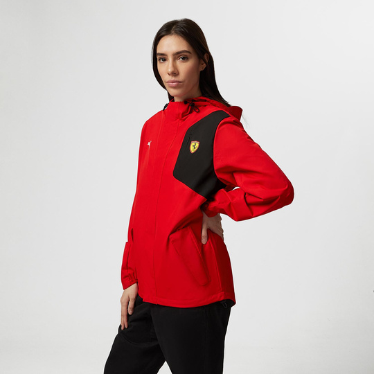 Veste homme imperméable Rain Red Ferrari F1 2024