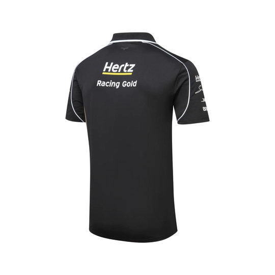 Polo homme Hertz Team Jota 2023 noir