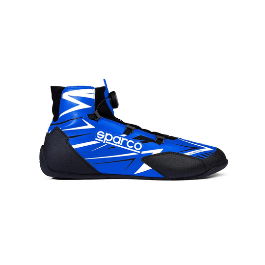 Chaussures de karting FIA Sparco K-RAPID Rotor 8877-2022 bleu