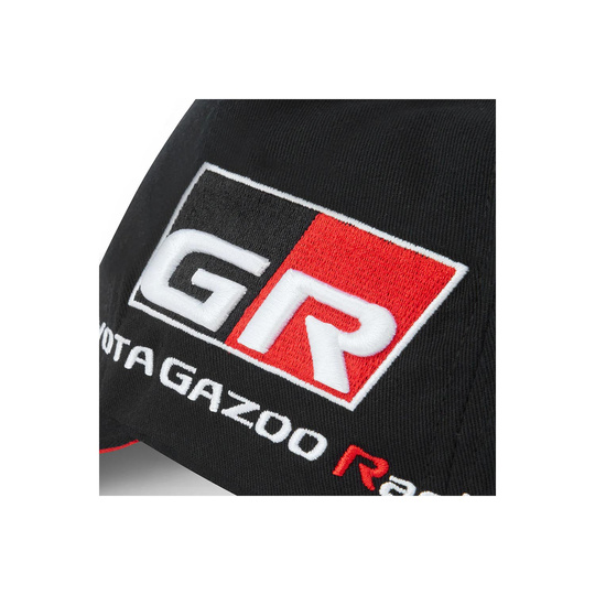 Casquette de baseball Side Logo Toyota Gazoo Racing noir