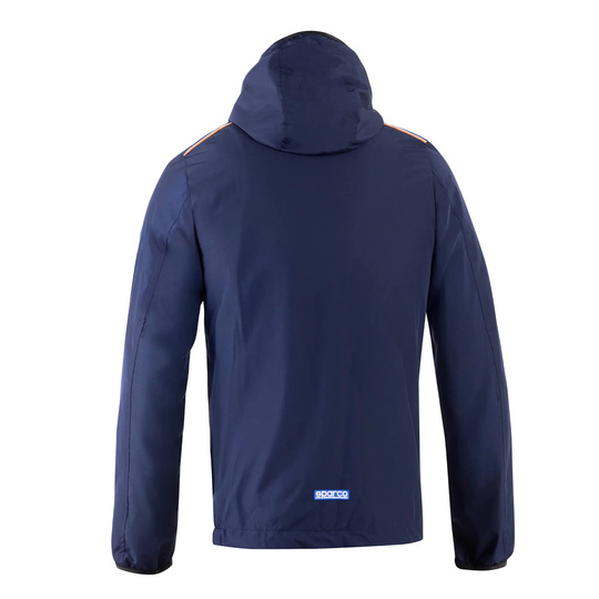 Veste homme Sparco-GULF SL Windbreaker bleu marine