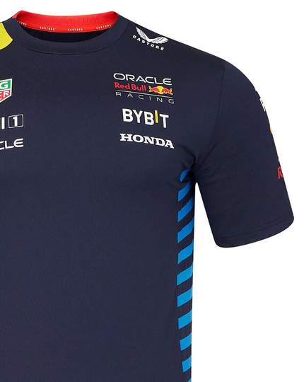 T-shirt pour hommes de l'équipe Red Bull Racing 2024