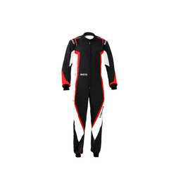 Ensemble enfant de karting Sparco KERB MY20 noir-rouge (CIK-FIA)